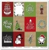 Set von Papieren für Scrapbooking SLS-055 ''Christmas Surprise''